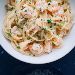 Паста с креветками от Измир