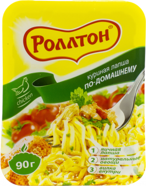 Роллтон лапша кур в т/у