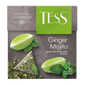 Чай зелёный Tess Ginger Mojito 20 пакетиков