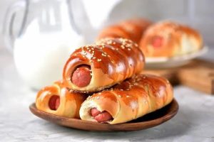 Сосиска в тесте 1шт Крендель