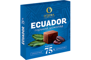 Шоколад Озера Ecuador 75%