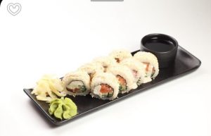 Суши Роллы Аляска с лососем от Измир