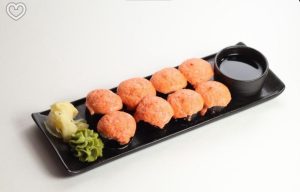 Суши Роллы Запеченный Чикен с яки-шапкой от Измир