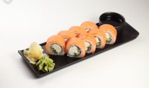 Суши Роллы Филадельфия с огурцом от Измир