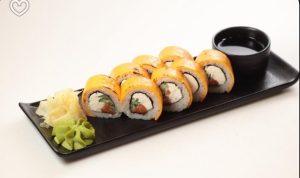 Суши Роллы Чиз с лососем опаленный от Измир